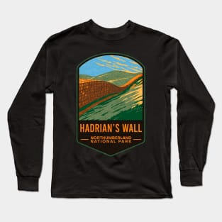 Hadrian’s Wall Northumberland National Park Long Sleeve T-Shirt